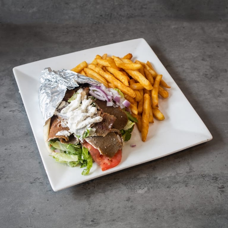 Delicious Falafel Gyro